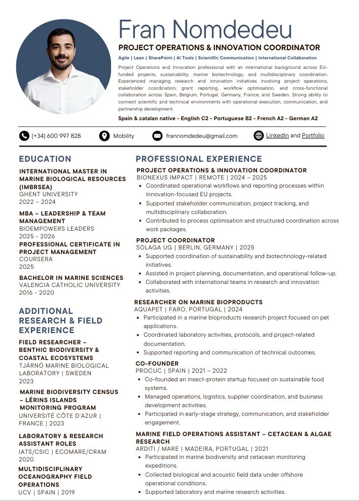 CV Preview
